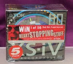 Tdk Ek Siv Blank 80 Minute Mini Disc Xs-iv New Sealed. Fixed Price $69.70.