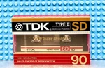 Tdk Sd 90 1987 Usa Type Ii Blank Cassette Tape (1) (sealed). Fixed Price $33.99.
