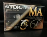 Tdk MA60 Metal Type Iv Cassette Tapes: Unused, Factory Sealed. Fixed Price $20.00.