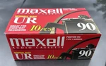 Maxell UR-90 Blank Audio Cassette Tapes 10 Pack 60 Min Normal Bias New. Fixed Price $19.99.