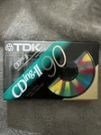 Tdk Cding-ii 90 Sealed New High Bias Type Blank Audio Cassette Tape E43. Fixed Price $8.45.