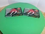 Lot Of 2 Tdk D90 Iec Blank Audio Cassette Tape High Output Brand New Sealed. Fixed Price $9.89.
