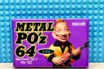 Maxell Po'z Metal 64 Type Iv 1995 Japan Blank Cassette Tape (1) (sealed). Fixed Price $38.69.
