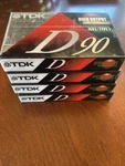 Tdk D90 High Output Audio Cassette Tapes (lot Of 4). Fixed Price $18.99.