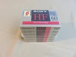 Sony Minutes C-60HF Cassettes New/sealed Package. Fixed Price $20.00.