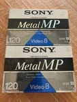 Lot New Sony P6-120MP F Metal Blank Sealed Nos Tape Video 8 Ntsc 106M. Fixed Price $17.99.