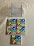 Lot Of 5 Jvc Crystal Gold MD74 Mini Discs Recordable MD-74 Sealed. Fixed Price $34.95.