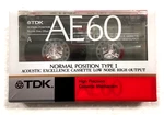 Tdk Ae 60 Vintage Audio Cassette Blank Tape Sealed Made Japan Type V1. Fixed Price $8.99.