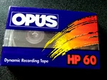 Blank Cassette Tape Opus Hp 60 New Sealed. Fixed Price $9.29.
