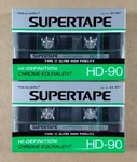 Realistic Supertape HD-90 Type Ii Lot Of 2 Blank Cassette New-sealed. Fixed Price $10.80.
