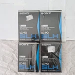 Sony Elcaset LC-90 Slh Type Bundle Of 4 Blank Min Tapes Read Des. Fixed Price $217.10.