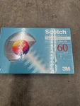 3M Scotch Brand Bx 60 Min Blank Audio Cassette Tape. Fixed Price $8.99.