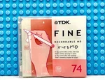 Md Tdk Fine Pink 74 Blank Mini Disc (1) (sealed). Fixed Price $17.99.