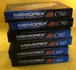Lot Of 6 Memorex C90/C Normal Position Type New Sealed Blank Audio Cassette. Fixed Price $10.94.