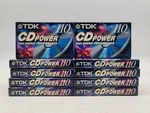 Tdk Cd Power 110 Min. High Bias Precision Audio Cassette- Lot Of New. Fixed Price $49.99.