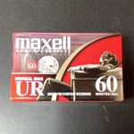 Maxell Ur 60 Type Normal Bias Recordable Audio Cassette Tape Min Sleeve. Fixed Price $18.00.
