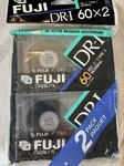 Fuji Normal Bias Dr-i 60 Audio Cassette 2-PACK Extraslim Case New Sealed. Fixed Price $14.99.