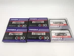 Lot Of 6 Prism Cx 30 Blank Audio Cassettes Brand New! Sealed!. Fixed Price $14.99.