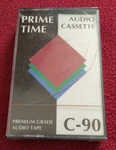 Blank Cassette Tape Prime Time C-90 New. Fixed Price $6.50.