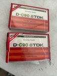 Lot Of Tdk D-C90 Audio Dynamic Cassette Tapes Normal Bias 120 Eq. Fixed Price $25.00.