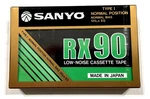 Sanyo Rx 90 Audio Cassette Blank Tape Sealed Made In Japan Type. Fixed Price $89.99.