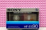 Sony Hf Es 90 1985 Japan Type I Blank Cassette Tape (1) (sealed). Fixed Price $35.99.