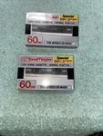 Tonemaster Blank Cassette Tape Low Noise Normal Position 60 Min New Sealed. Fixed Price $17.77.