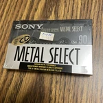Sony Metal Select 90 Type Iv Blank Cassette Tape (1) (sealed). Fixed Price $49.99.