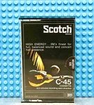 Scotch High Energy C-45 Type Blank Cassette Tape (1) (sealed). Fixed Price $22.49.