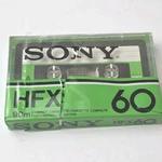Sony Hfx 60 Type 1 Cassette Tape Sealed New Old Stock Rare Package Torn. Fixed Price $30.00.