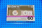 Sony Ux 60 1986 Europe Type Ii Cassette Tape (1) (sealed). Fixed Price $26.99.