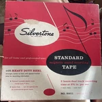 Silvertone Standard Magnetic Sound Recording Tape Reel Nos 9951 7" 1200 Ft. Fixed Price $7.75.