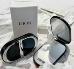 Dior New Cd Logo Makeup Mirror With Phone Holder Stand Dual 3M 2026. Fixed Price $13.99.