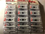 Recoton RC60 Cassette Tapes Minutes New Sealed 9 Packs Of 3 - 27 Total. Fixed Price $19.99.