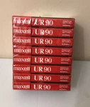 Maxell UR90 Blank Audio Cassette Normal Bias Type 8 Pack New. Fixed Price $16.00.