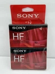 2-PACK Sony Minute Audio Cassette Tapes New C90HFR. Fixed Price $12.50.