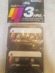 New 2 Pack Gemini Multi-purpose 90 Min. Audio Cassettes Low Noise / High Energy. Fixed Price $15.95.