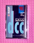 Basf Dcc Digital Maxima 90 Blank Cassette Tape (1) (sealed). Fixed Price $28.79.