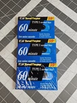 Tone Master 60 Minute Blank Cassette Tape Type 1 Normal Bias Lot Of 3 Sealed. Fixed Price $5.99.