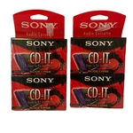 Lot Of 2 New Sony Cd-it Slide Case 90 Minute Normal Bias Audio Cassette Tapes 4. Fixed Price $12.38.