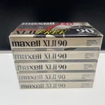Maxell Xlii 90MINUTES High Bias Audio Cassette 5 Pack Sealed Unused. Fixed Price $49.99.