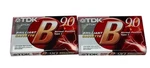 2 Tdk Normal Position Type B90 Brilliant Cassette Tape - Made In Japan. Fixed Price $15.99.