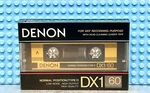 Denon DX-1 60 1987 Usa Type I Blank Cassette Tape (1) (sealed). Fixed Price $26.99.