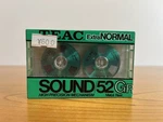 Teac Sound 52GR Blank Audio Cassette Tape High Precision Metal Reel New Sealed. Fixed Price $248.99.