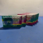 Vintage Memorex Dbs Cassette Tape Lot C60 C120 Sealed New Old Stock. Fixed Price $35.00.