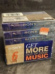 Blank Cassette Tapes Sony Hi Fi 60 Minute Of Sealed Music Voice Audio New. Fixed Price $10.99.