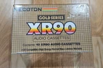 New Sealed Vintage Recoton Gold Series XR90 High Energy Audio Cassette TAPES10PK. Fixed Price $19.50.