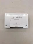 Sony Master METAL-MST90 Vintage Audio Compact Casette Unopened New. Fixed Price $330.03.