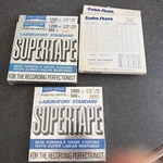 5PC Lot: Reels Radio Shack Realistic Supertape (1X 1800') (2X 1200') & 7". Fixed Price $49.00.