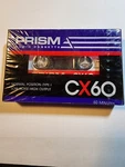Prism CX60 Cassette Tapes -factory Sealed CS17. Fixed Price $8.76.